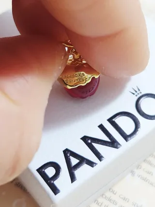 Pandora Manzana Reina Malvada Charm Colgante