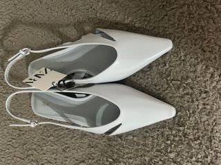 Sandalias Zara destalonadas grises