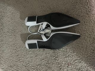 Sandalias Zara destalonadas grises