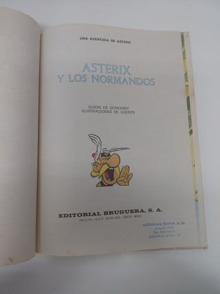 Astérix y los normandos. Edición 1969