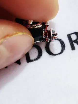 Charm Pandora Minnie Mouse Navideña