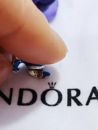 Charm Stitch Disney X Pandora Azul