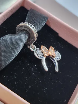 Charm Pandora Minnie Mouse Balaca Orejas