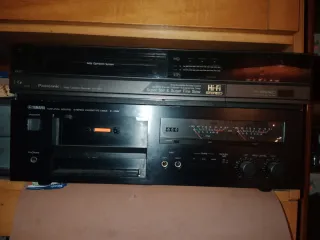 Reproductor VHS Panasonic y Casete Yamaha