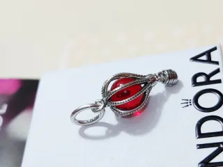 Charm Colgante Globo Aerostático Cristal de Murano