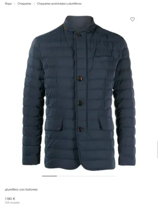 Blazer acolchado Hackett London Azul