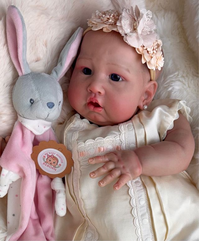 Bebé Reborn realista, 55 cm