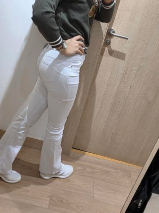 Abrigo gris largo mujer