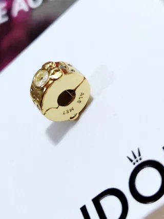 Charm de Clip Mickey Mouse y Minnie Mouse