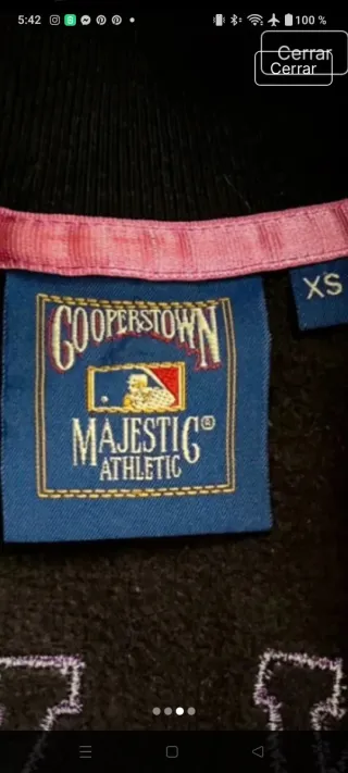 Chaqueta Yankees Negra y Rosa