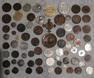 Lote 70+ Monedas y Medallas"R" Historia Española