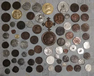 Lote 70+ Monedas y Medallas"R" Historia Española