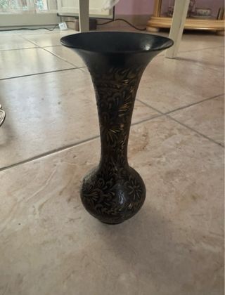 Set metallo vassoio, zuccheriera, brocca, vaso