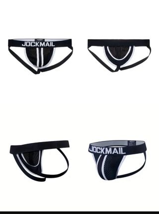JOCKMAIL Suspensorio Negro Talla L