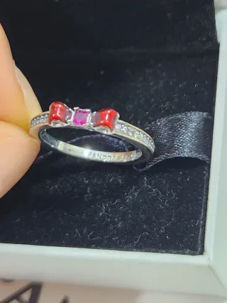 Anillo Lazo Princesa Blancanieves Disney. Talla 52