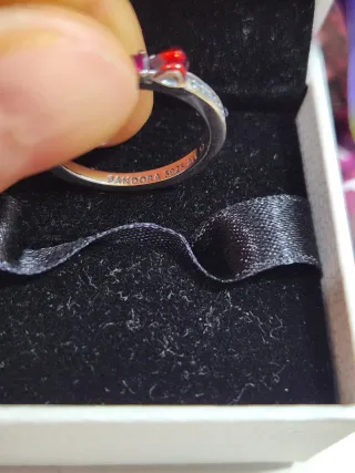 Anillo Lazo Princesa Blancanieves Disney. Talla 52