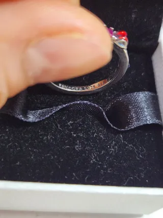 Anillo Lazo Princesa Blancanieves Disney. Talla 52