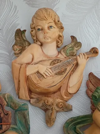 Set 3 Angeli Musicisti Decorativi