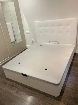 Cama con canapé y colchón