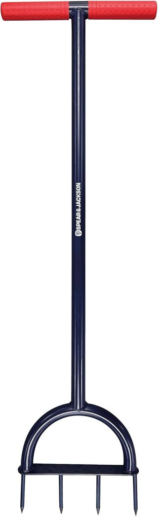 SPEAR & JACKSON aireador Cesped púas Mango en T