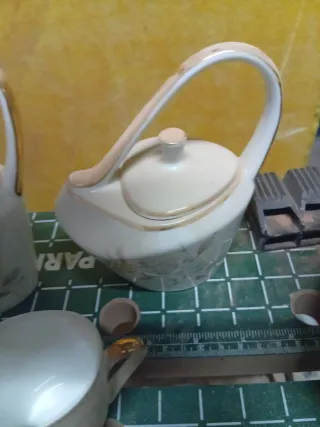 Juego de café de porcelana