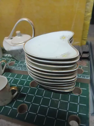 Juego de café de porcelana