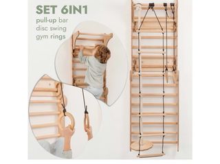 Escalera Sueca Infantil Madera