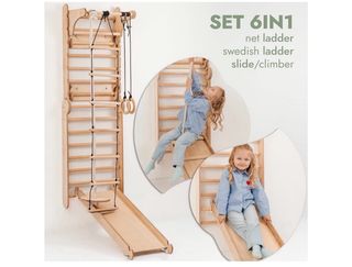 Escalera Sueca Infantil Madera