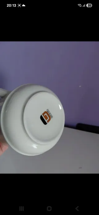 Teiera e lattiera vintage in porcellana