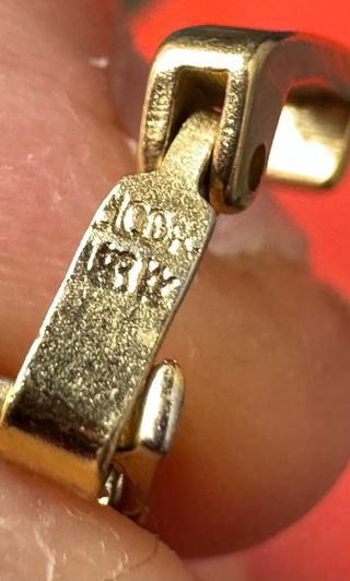 Pulsera chapada en oro