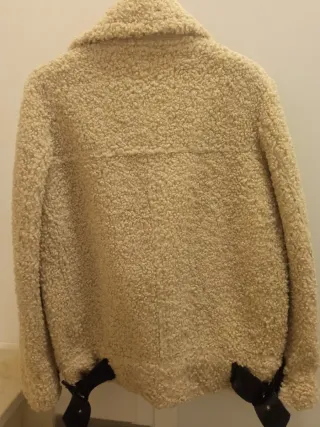 Giubbotto Zara Teddy Beige