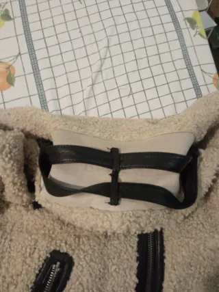 Giubbotto Zara Teddy Beige