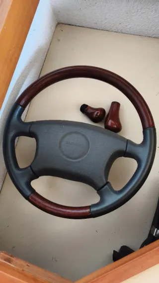 Volante Madera y piel Suzuki Vitara + Pomos