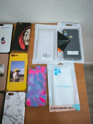 Lote  fundas para iPhone