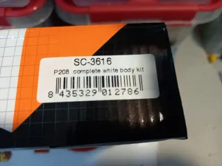 Kit Carrocería Peugeot 208 Scaleauto 1/32