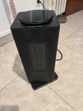 Calefactor de aire con temporizador