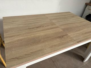 Mesa de comedor extensible madera