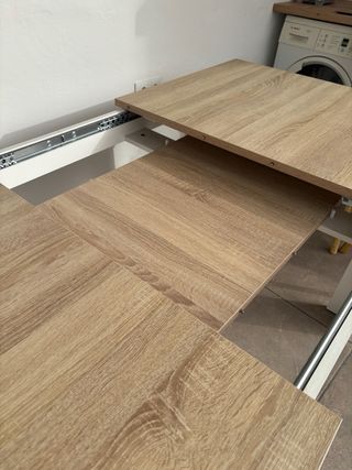 Mesa de comedor extensible madera