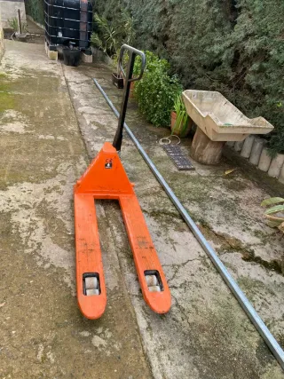 Transpaleta Manual Naranja