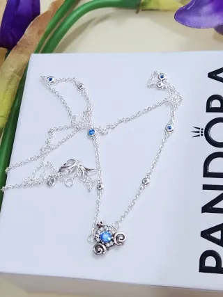 Pandora Disney Carroza Calabaza Plata