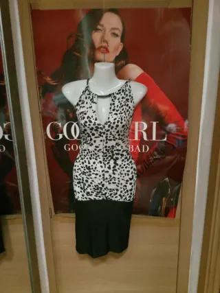 Vestido de fiesta estampado