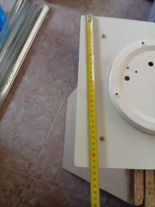 Plafón de cristal y metal