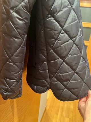 Chaqueta acolchada Boxfresh tipo barbour azul