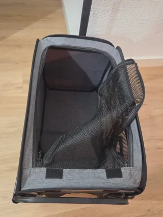 Transportín para mascotas 4 ruedas