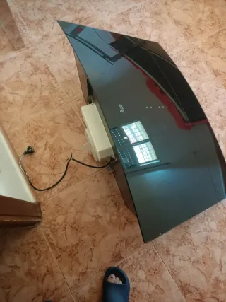 Campana extractora Teka negra