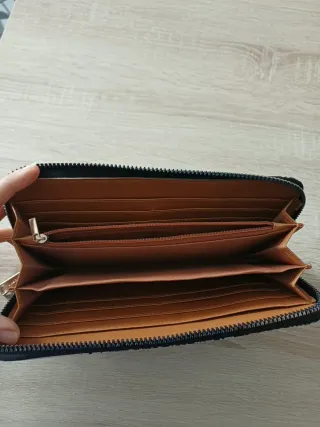 Cartera/monedero mujer estampado serpiente