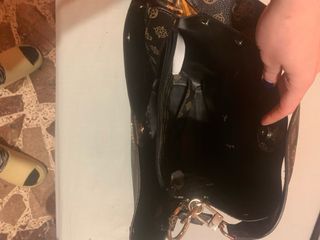 Borsa Guess marrone con logo