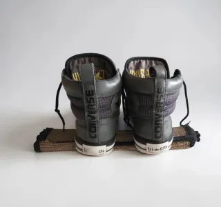 Converse Chuck Taylor All Star Botas Cuero Gris