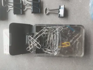 Lote Material Oficina: Clips, Grapas, etc.