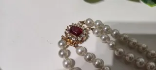 Collar Doble Perlas Mallorca